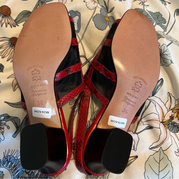 Lorbac Made in Italy Slingback Sandals - Picture 3 of 6